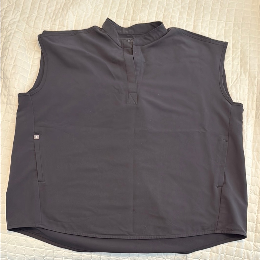 Figs Rafaela Charcoal Top